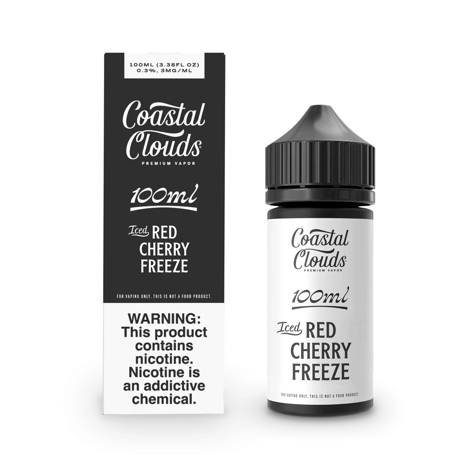 ICED Red Cherry FREEZE - Coastal Clouds - 100mL