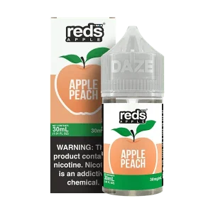 Apple Peach SALT - Red's Apple E-Juice by 7 Daze - 30mL
