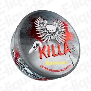 Killa Banana Ice Extra Strong Nicotine Pouches