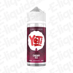 YeTi Summit Series Cherry Ice Vape Juice 100ml Shortfill Vape Juice
