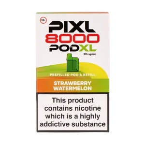 Strawberry Watermelon Pixl 8000 Prefilled Pod + Refill Pack