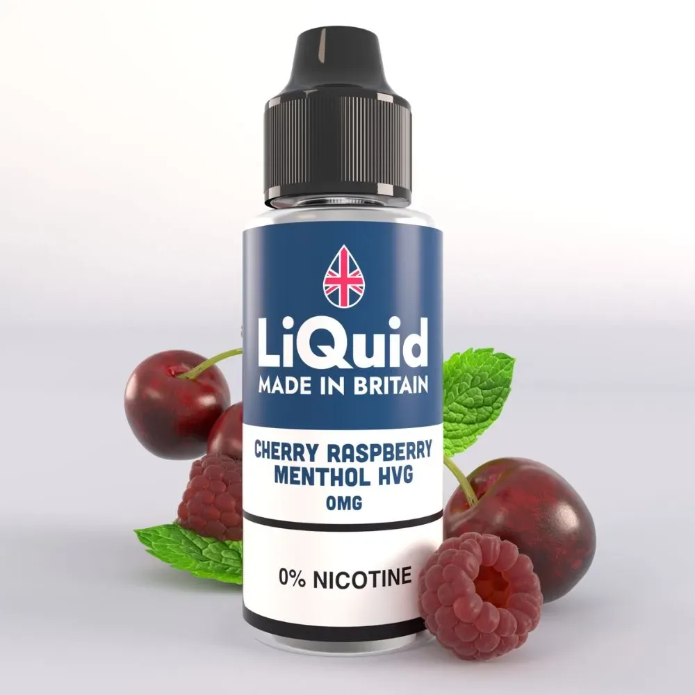Cherry & Raspberry Menthol HVG Shortfill 100ml
