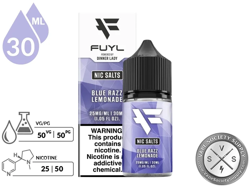 Blue Razz Lemonade FUYL By Dinner Lady Salt 30ml - Image 2