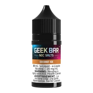 Geek Bar Salt Nic E-Liquid - Coconut Ice 30ml
