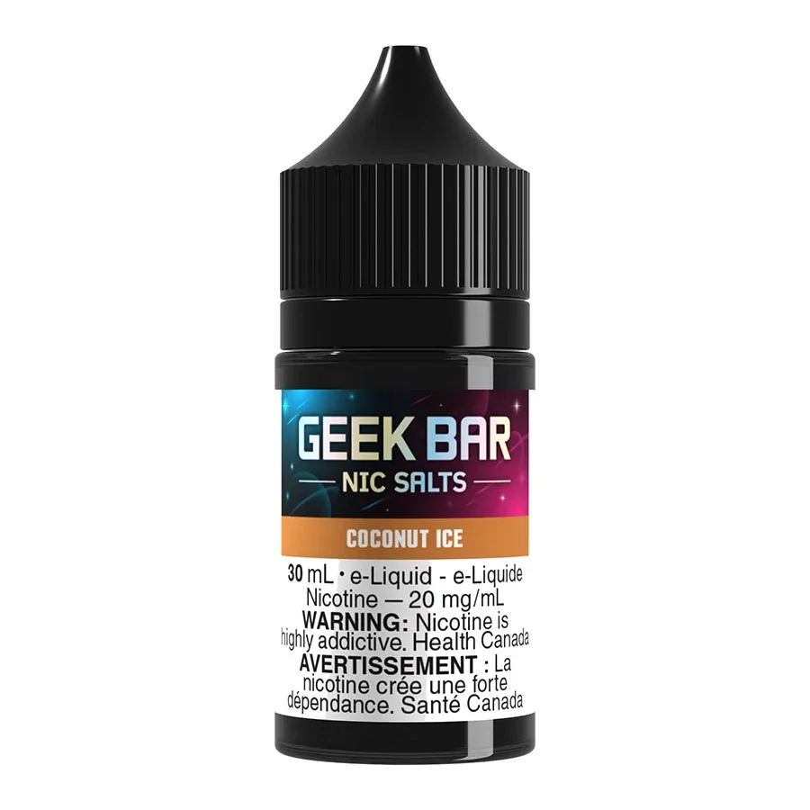 Geek Bar Salt Nic E-Liquid - Coconut Ice 30ml