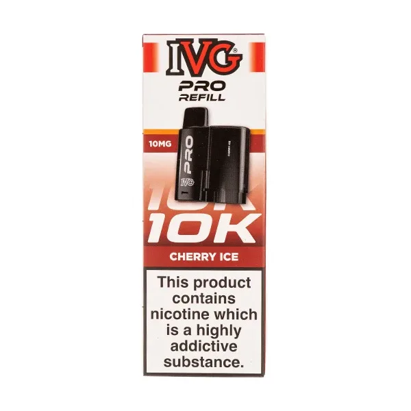Cherry Ice Pro 12 Prefilled Pod + Refill by IVG - Image 2