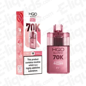 HQD Glow Air 70K Bear-Rainbow Prefilled Pod Kit