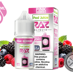 Pink Berries Pod Juice x RAZ Salt 30ml