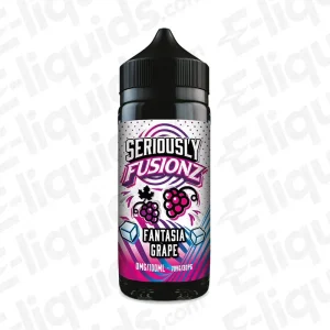 Doozy Vape Co Fantasia Grape Seriously Fusionz 100ml Shortfill Vape Juice