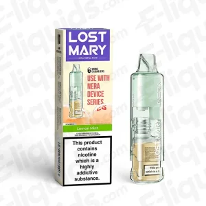 Lost Mary NERA 15K Pureview Lemon Mint Prefilled Pods