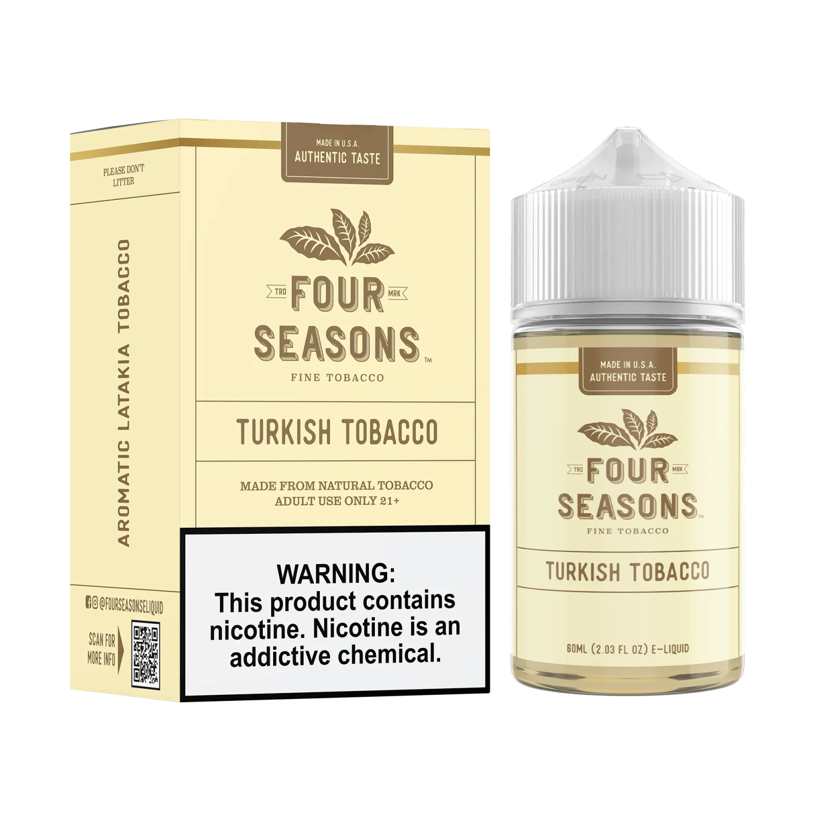 Turkish Tobacco - Four Seasons - 60mL