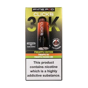Pineapple Edition Click S 30K Prefilled Pods by Pyne Pod