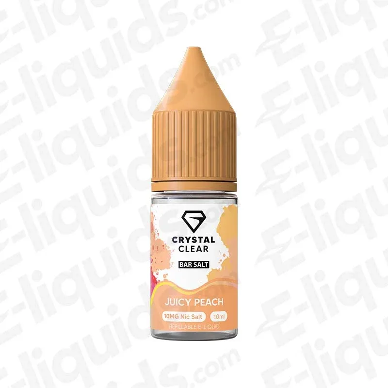 Crystal Clear Juicy Peach Nic Salt