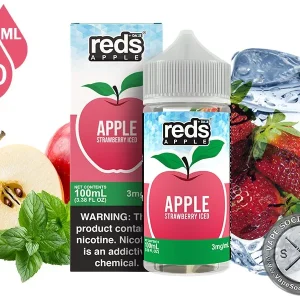 Strawberry Iced Reds Apple Daze 100ml