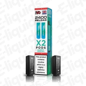 IVG 2400 2 in 1 Classic Menthol Prefilled Pod