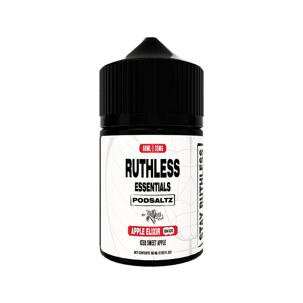 Apple Elixir On Ice Ruthless Essentials Salts 60mL