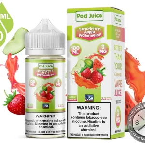 Strawberry Apple Watermelon POD JUICE 100ml