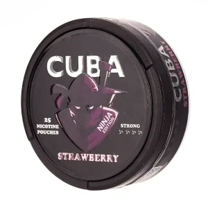 Strawberry Nicotine Pouches by Cuba Ninja
