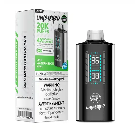 Flavour Beast Unleashed DCP 20K Disposable Epic Watermelon Kiwi