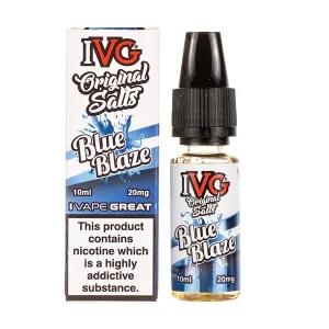 Blue Blaze Nic Salt E-Liquid by IVG Original Salts