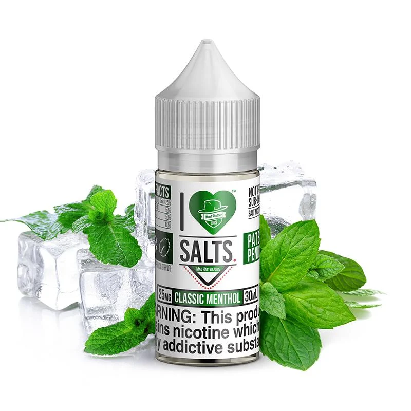 Classic Menthol Salts by Mad Hatter EJuice 30ml