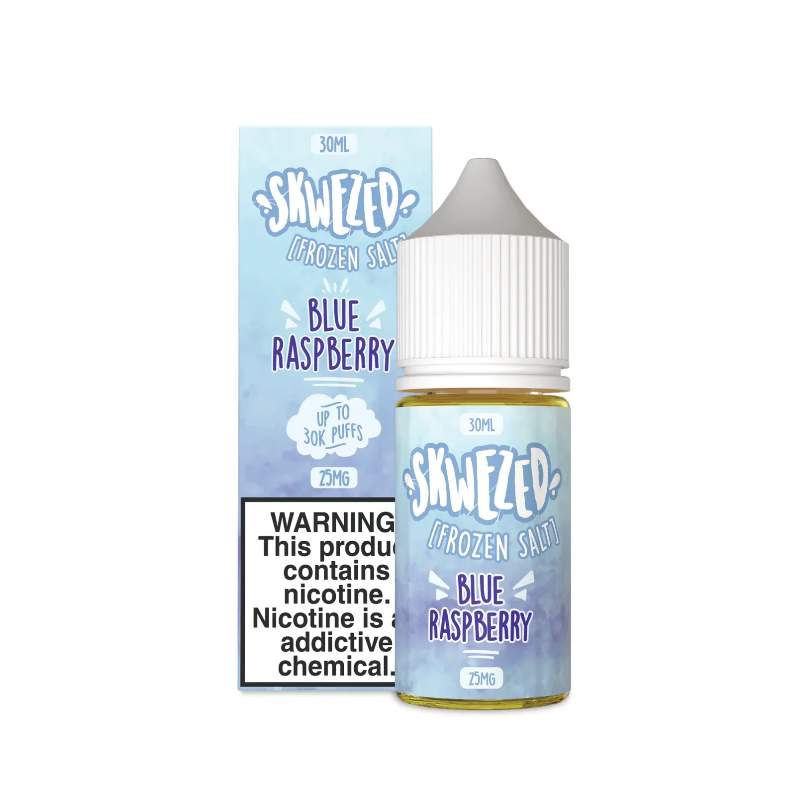 FROZEN Blue Raspberry (Blue Blast) SALT - Skwezed - 30mL
