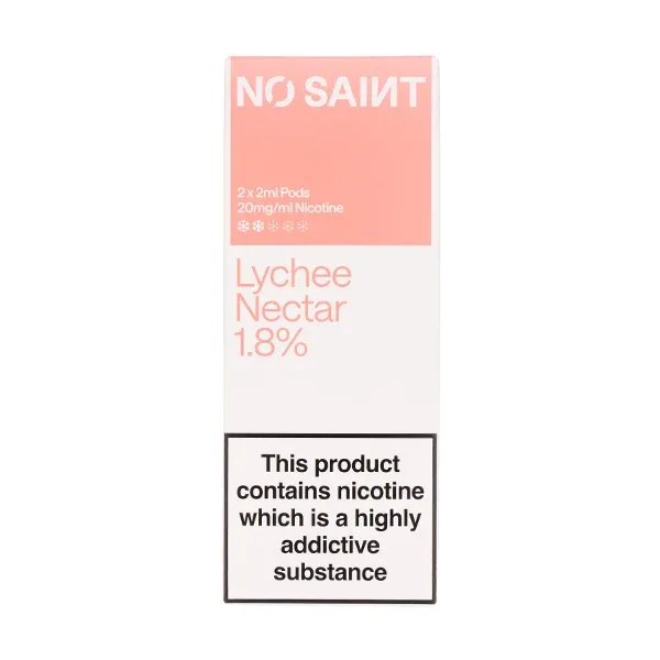 Lychee Nectar Prefilled Pods by No Saint