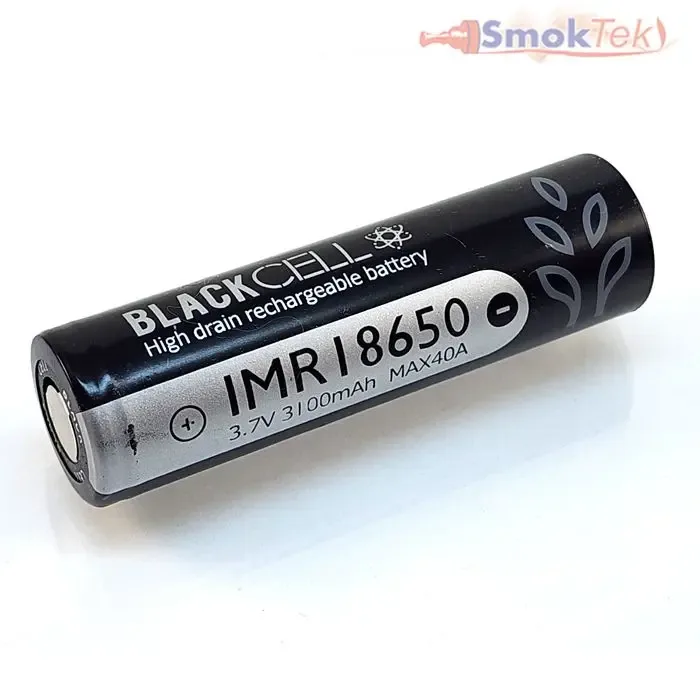Blackcell 18650 3100mAh 40A High-Drain Battery - 2 pack