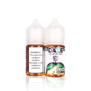 7 Daze Salt Series E-Juice - Grape Reds Apple E Juice - 30ml
