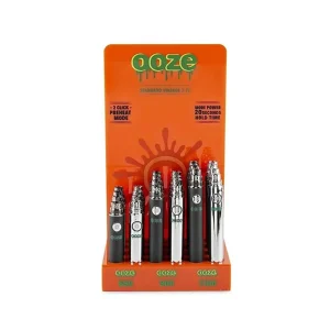 Ooze Vape Battery Display 24 Pack