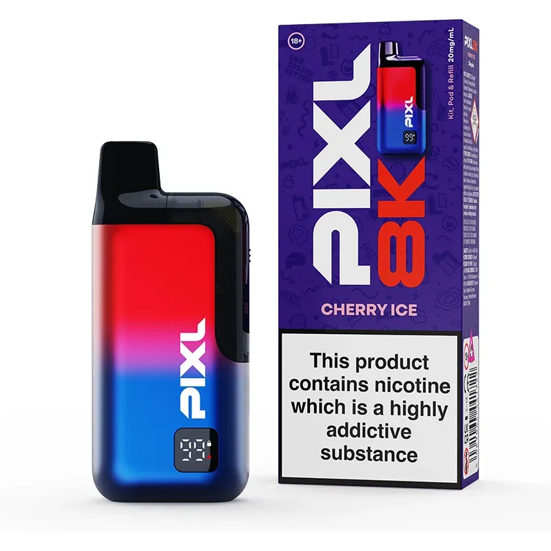 Pixl 8000 - Cherry Ice Prefilled Pod Kit