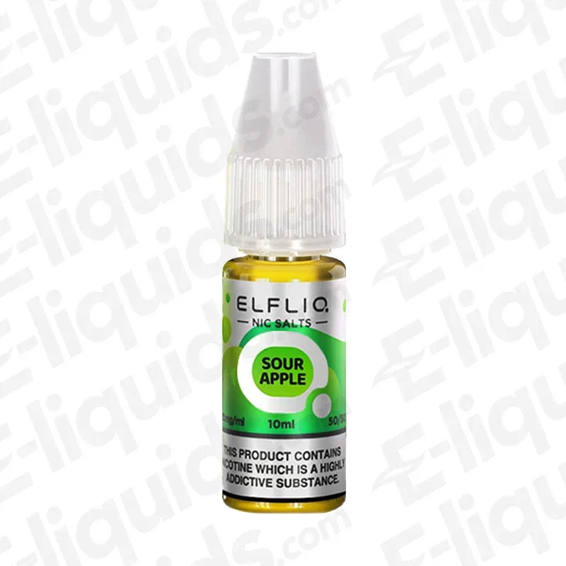ELFLIQ Sour Apple Nic Salt