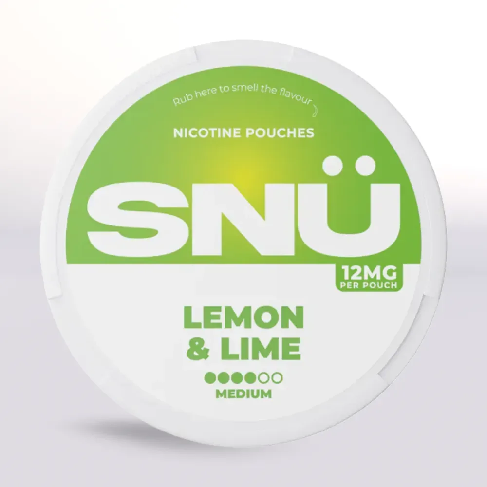 SNÜ Lemon & Lime Nicotine Pouches - Image 2