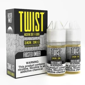 Twist E-Liquid Salts - Frosted Amber - 30ml (x2) | Only $19.99