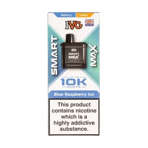 Blue Raspberry Ice Smart Max Prefilled Pod + Refill by IVG
