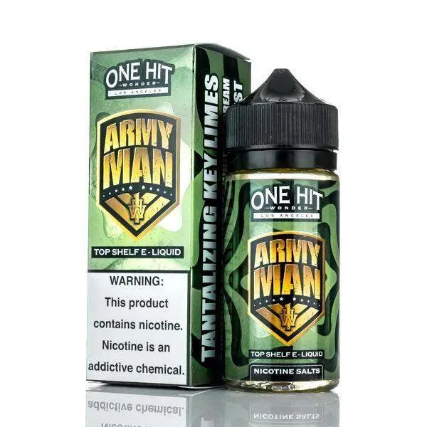 One Hit Wonder E-Liquid - Army Man - 100ml