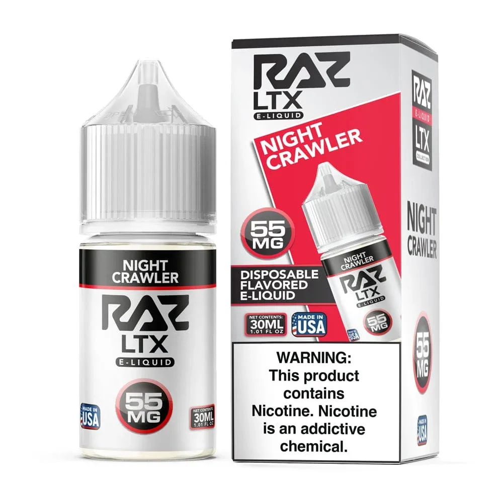 Night Crawler SALT - Pod Juice x RAZ LTX - 30mL