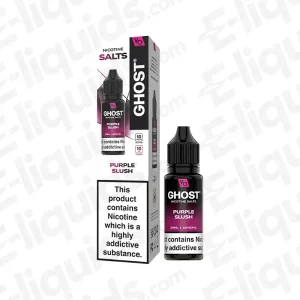 Vapes Bars Ghost Purple Slush Nic Salt