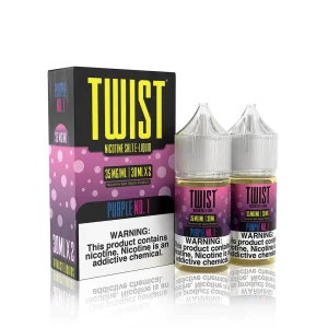 Twist Salt E-Liquid - Purple No. 1 (Berry Medley Lemonade)
