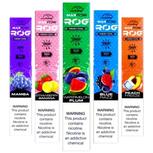 Hyppe Max Flow ROG 5% Disposable Device