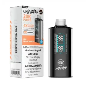 Flavour Beast Unleashed DCP 20K Disposable Epic Peach Mango