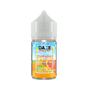 Grapefruit Orange Mango Iced 7Daze Fusion Series Salt Nic E-Juice 30mL