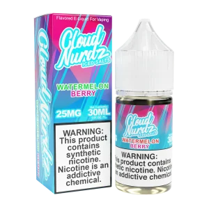 ICED Watermelon Berry SALT - Cloud Nurdz - 30mL