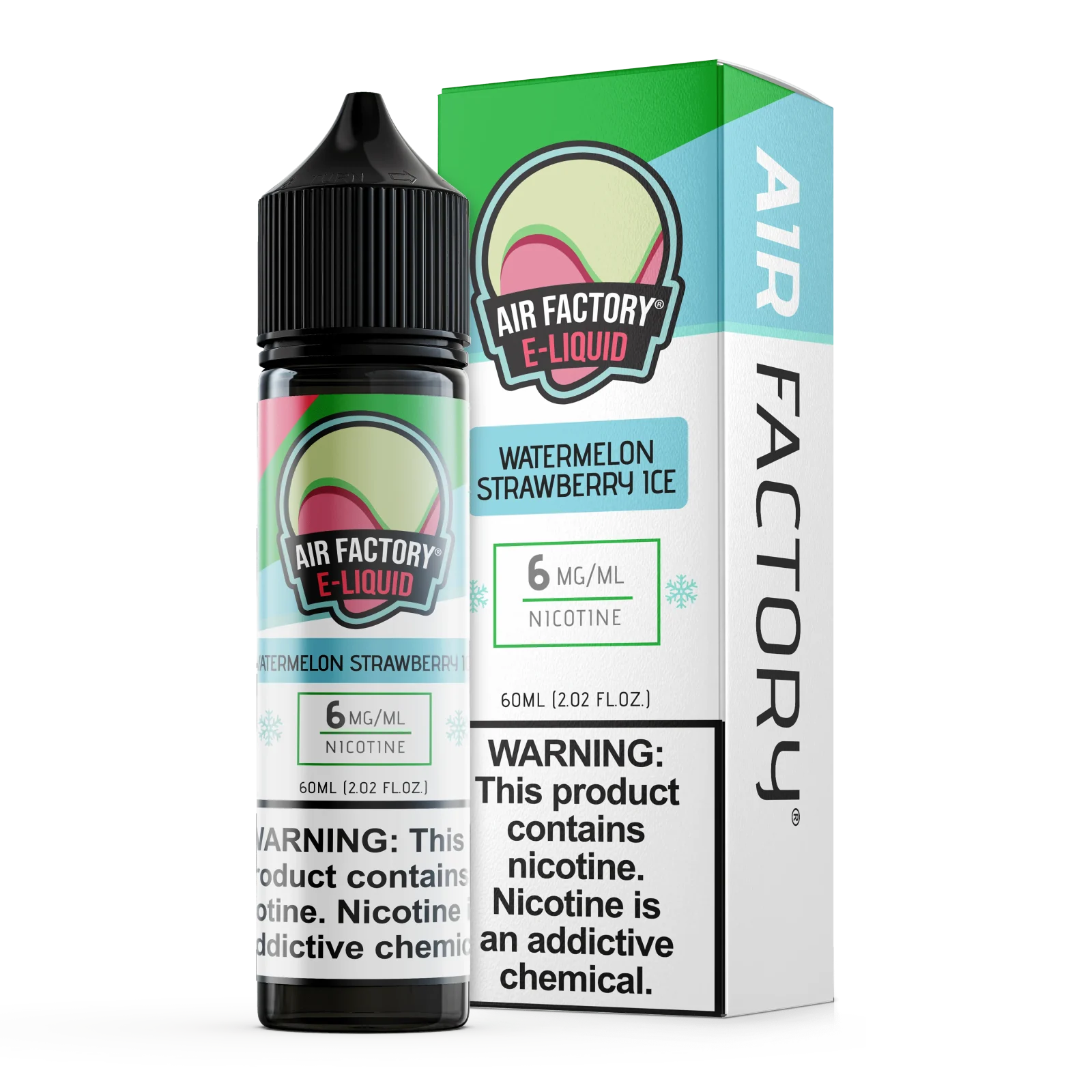 Watermelon Strawberry ICE - Air Factory E-Liquids - 60mL - Image 2