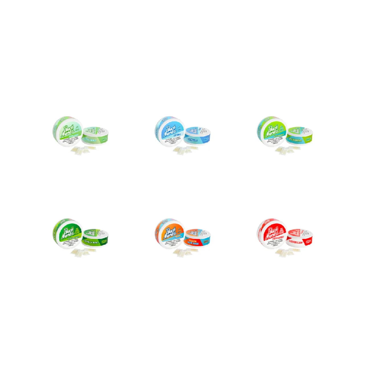 Pouch Nurdz Nicotine Pouches (5-can Pack)