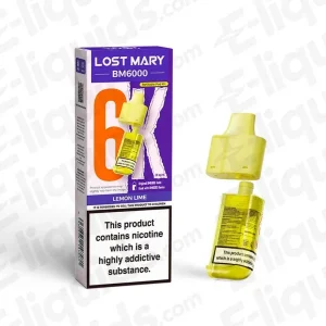 Lost Mary BM6000 Lemon Lime Prefilled Pod