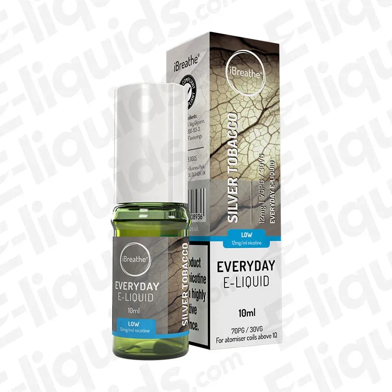 Ibreathe Silver Tobacco Freebase