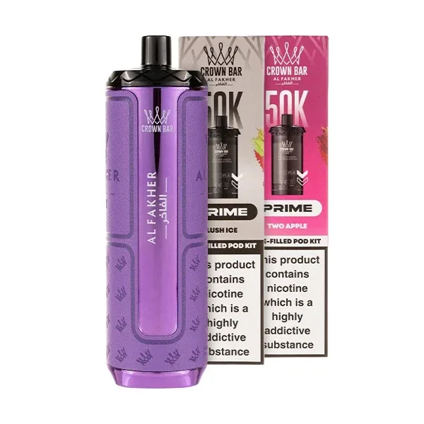 Al Fakher Hypermax Prime 50K Prefilled Pod Kit Bundle