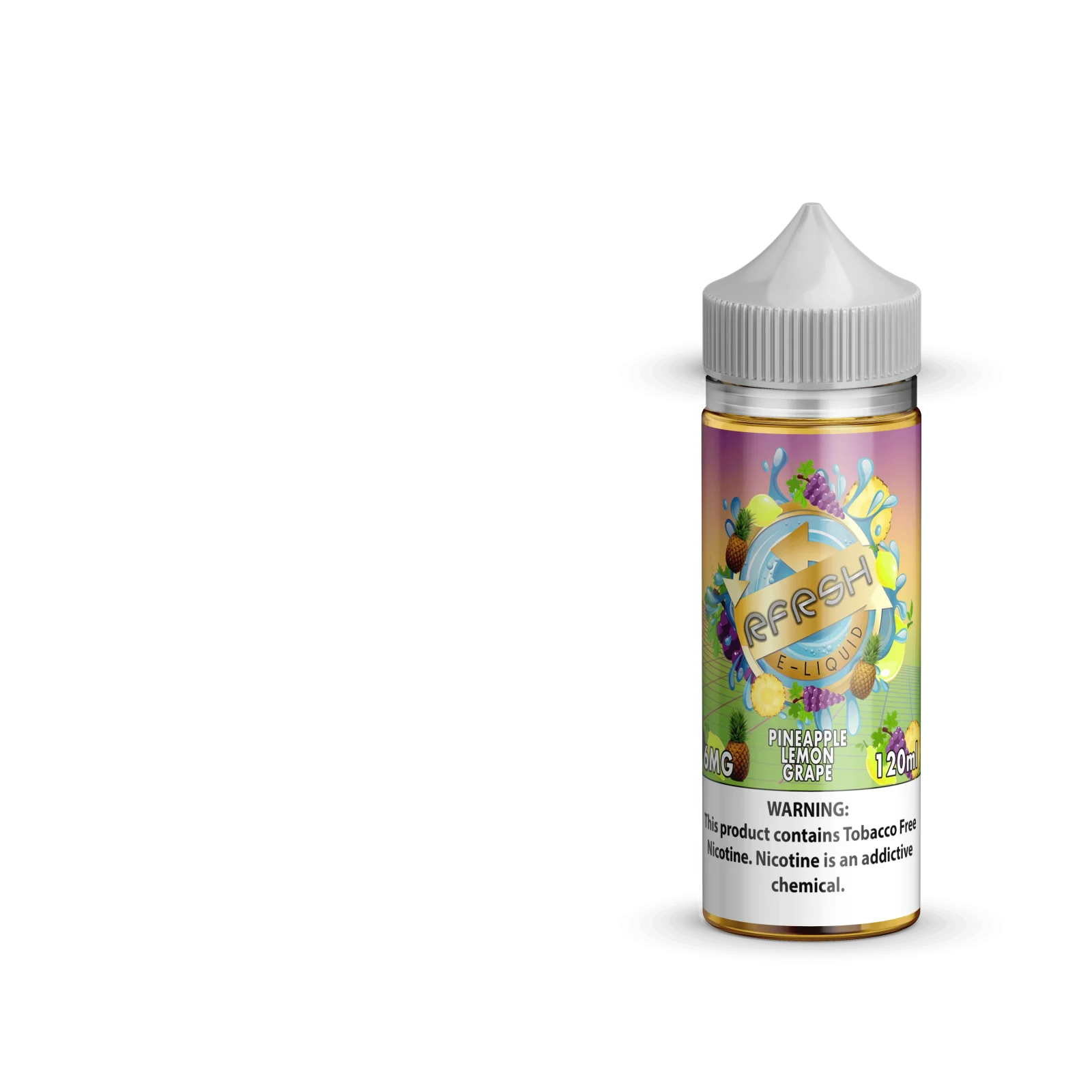 RFRSH Pineapple Lemon Grape - North Shore Vapor - 120mL