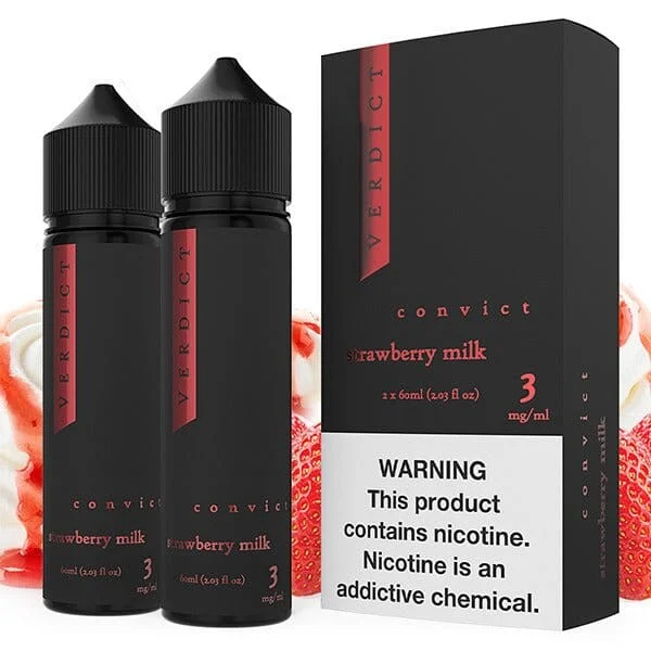 Convict by Verdict Series E-Liquid 120mL (Freebase) | 60mL 2-Pack